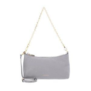 BORSE COCCINELLE DONNA AURA MINI TRACOLLA IN PELLE LIGHT GREY QH0550101Y08