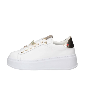 SCARPE GIO+ DONNA SNEAKER PIA LIBELLULA PELLE COMBI WHITE PIA232B