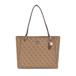 BORSE GUESS DONNA A SPALLA SHOPPER NOELLE 4G LOGO LATTE HWBG7879250