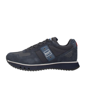 SCARPE BLAUER UOMO SNEAKER TOKYO CAMOSCIO E PELLE NAVY F4TOKYO01TAS