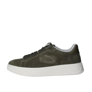 SCARPE ALBERTO GUARDIANI UOMO SNEAKER NEW ERA 3181 PELLE SCAMOSCIATA ARMY GREEN AGM318102