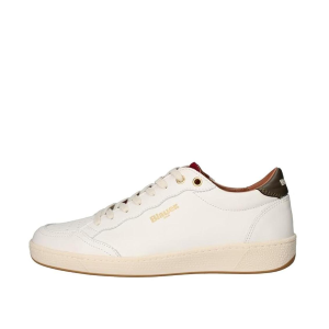 SCARPE BLAUER UOMO SNEAKER MURRAY IN PELLE CREAM/MILITARY S5MURRAY01LEA